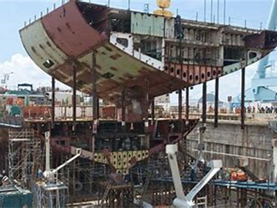 Plate Bending Machine for Shipyard